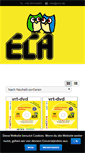 Mobile Screenshot of eca-electronic.de